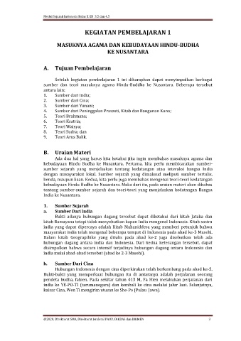 Page 8 Modul Sejarah Indonesia Kelas X KD 3 5 Dan 4 5