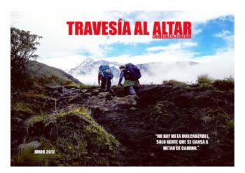 Travesia al volcán El Altar revista