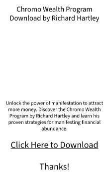 Chromo Wealth Program Richard Hartley Download FREE DOC?