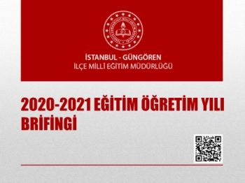 Güngören İlçe Milli Eğitim Müdürlüğü Brifig