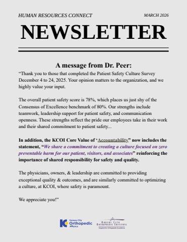 HR Newsletter - March 2026