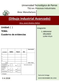 dibujo industrial abraham luna