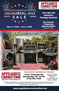 IAC Mem. Day -Appliance Connection