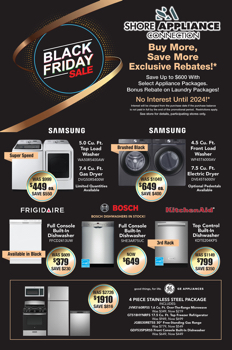 Shore Appliance-Maryland_Black Friday -Mailer