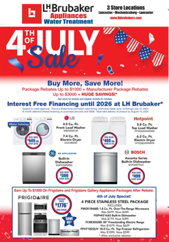 Brubaker Appliances- 4th of July Mailer