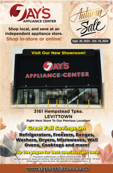 Jay's Appliance Center 2024 Autumn Sale Flip