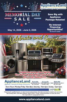IAC Mem. Day -ApplianceLand