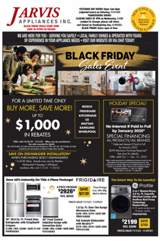 NEAG Jarvis Black Friday Mailer