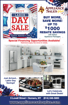 Appliance Sales Plus Labor Day Flip