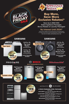 Appliance Sales Plus_Black Friday -Mailer