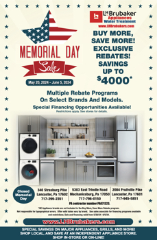 LH Brubaker Appliances Memorial Day -Flip Book 
