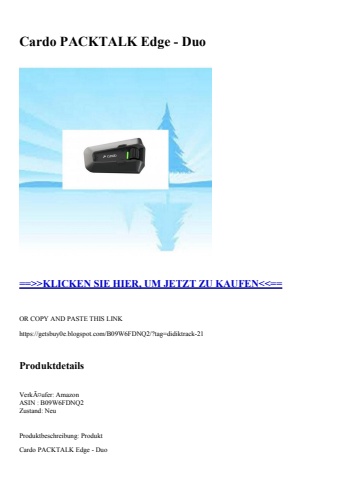 6624 cardo packtalk edge - duo