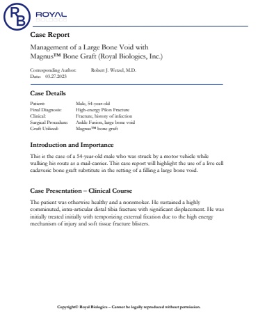 RB - Case Report - Dr Wetzel - Magnus - FINAL
