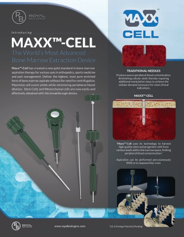 Royal Biologics Maxx Cell Presentation