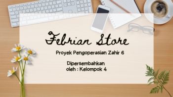 Perusahaan Febrian Store (Zahir 6)