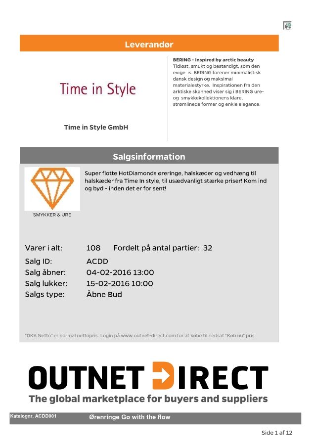 TIME IN STYLE ACDD