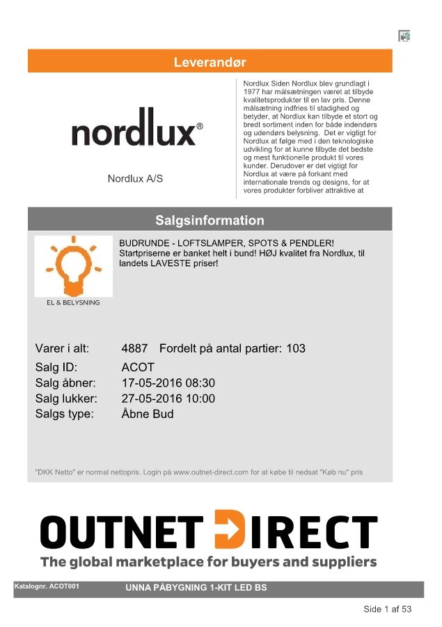 NORDLUX ACOT