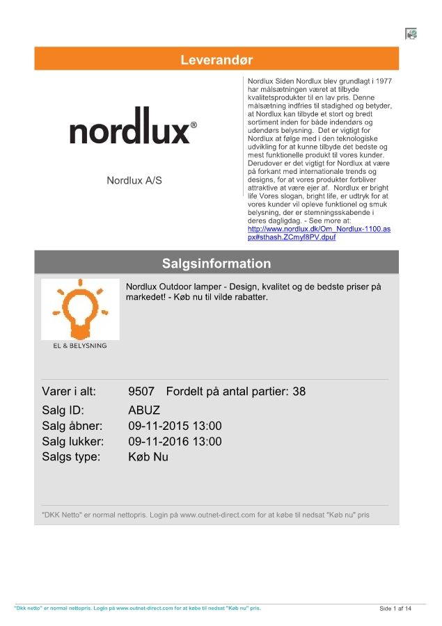 Nordlux A/S - Outdoor