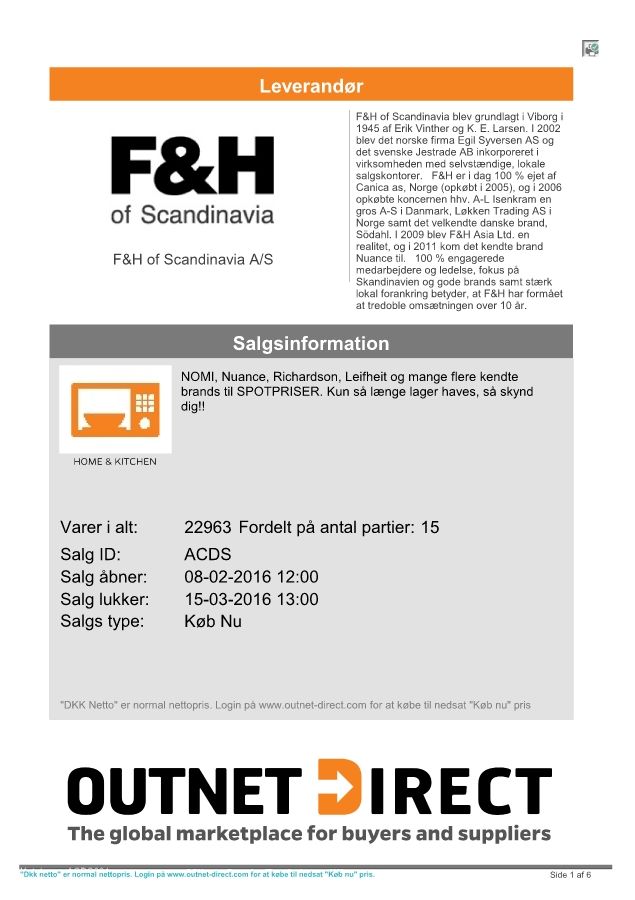 F&H - Home & kitchen