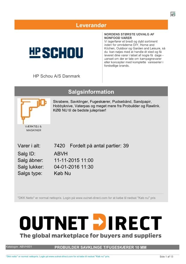 HP Schou - Probuilder & Rawlink