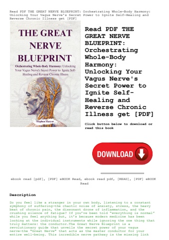 read pdf the great nerve blueprint orchestrating whole-body harmony unlocking your vagus nerve's sec