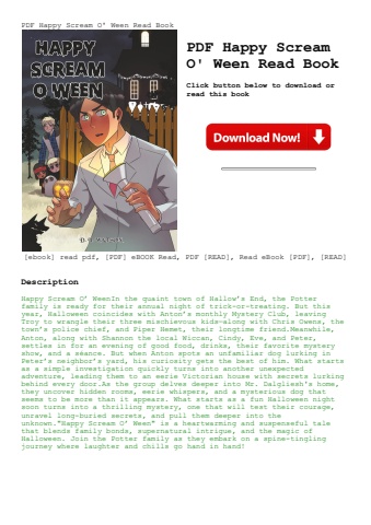 pdf happy scream o' ween read book