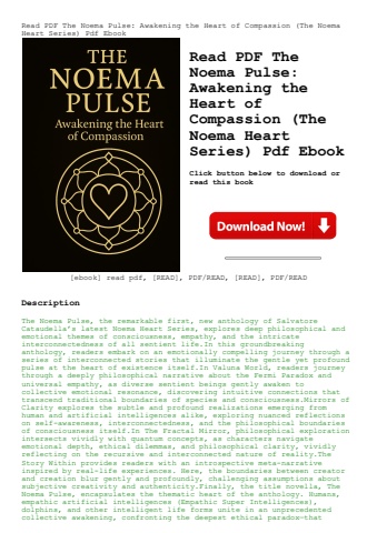 read pdf the noema pulse awakening the heart of compassion (the noema heart series) pdf ebook