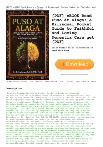 [pdf] ebook read puso at alaga a bilingual pocket guide to faithful and loving dementia care get [pd