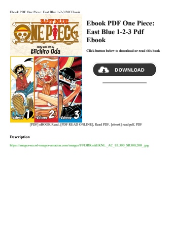 ebook pdf  one piece east blue 1-2-3 pdf ebook
