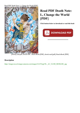 read pdf death note l  change the world [pdf]