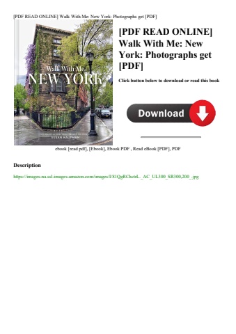 [pdf read online] walk with me new york photographs get [pdf]