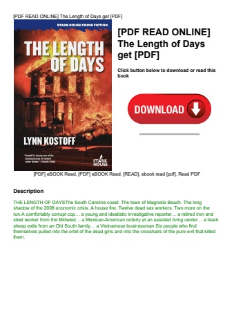 [pdf read online] the length of days get [pdf]