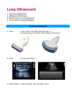 Lung ultrasoundTRY