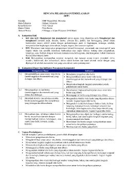 RPP 1 kelas VIII pak viktor