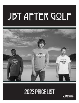 2023 JBT Golf Supply After Golf Price List 