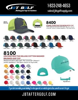 2023 JBT Golf Supply Mini Catalog