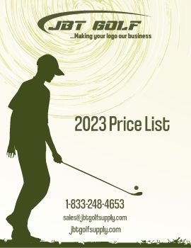 JBT Golf Supply 2023 Price List