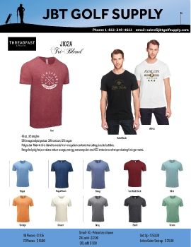 2023 JBT Golf Supply J102A Tri Blend T Shirt.cdr