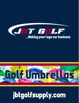 2020 JBT Golf Supply Stock Golf Umbrellas