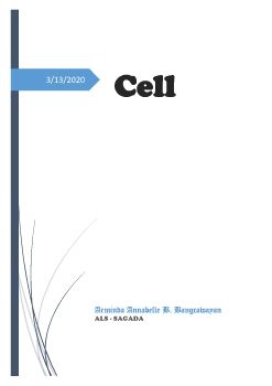 The Cell and Its Components