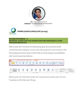 Materi Pertemuan 8 - Fungsi Tab Transitions