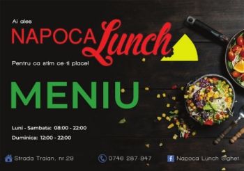 Meniu Napoca Lunch