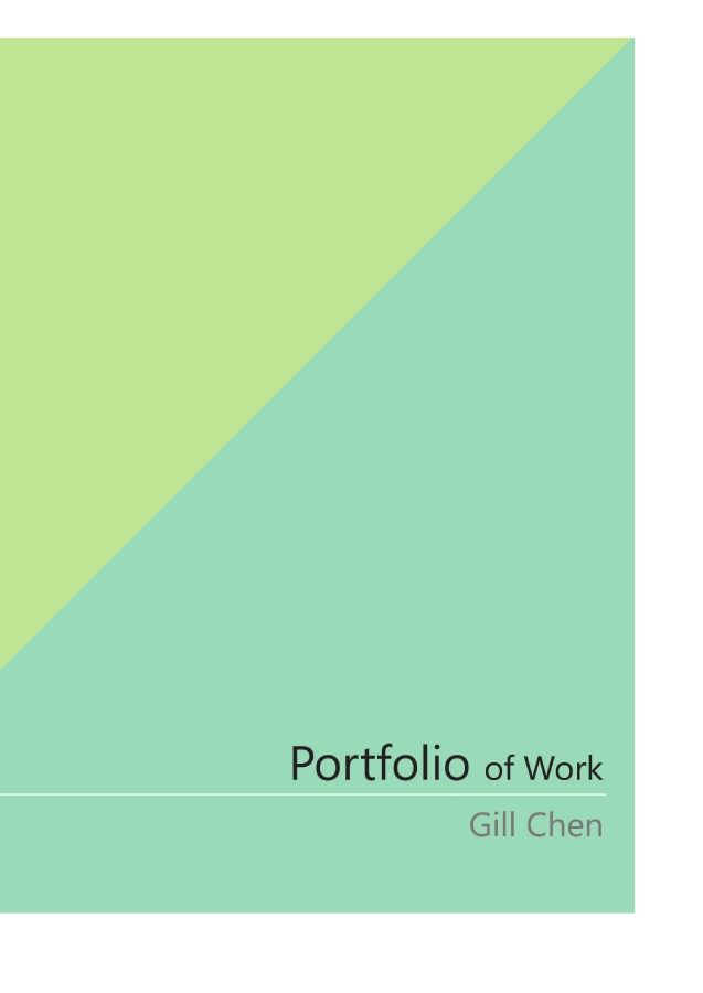 Porthfolio of work (by Gill Chen)