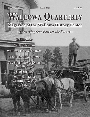 Wallowa Quarterly - Fall 2021