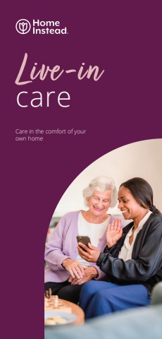 Live-in Care with Home Instead Brochure