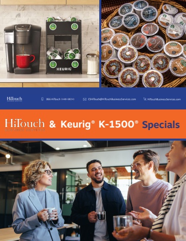 HiTouch & Keurig K-1500 Specials