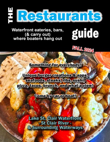 2024 FALL LAKE ST CLAIR Restaurant Guide