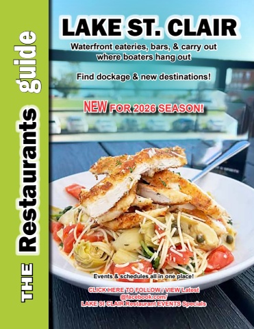 2026 Restaurant Guide Lake St Clair
