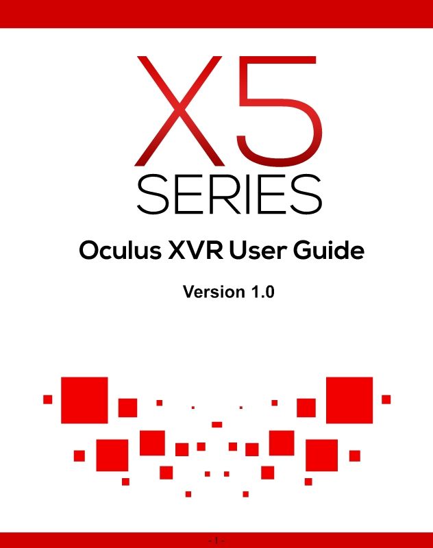 X5 Series User Manual