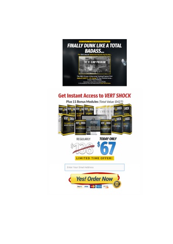 Vert Shock Vertical Jump Training program Review- Is This The Best Vertical Jump Program?